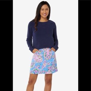 Lilly Pulitzer Jonas skort in Mermaid Grotto